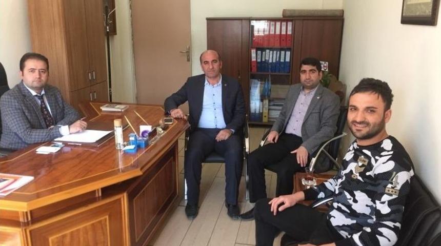 Başkan Deniz&rsquo;den Mimar Sinan Orta Okuluna Ziyaret