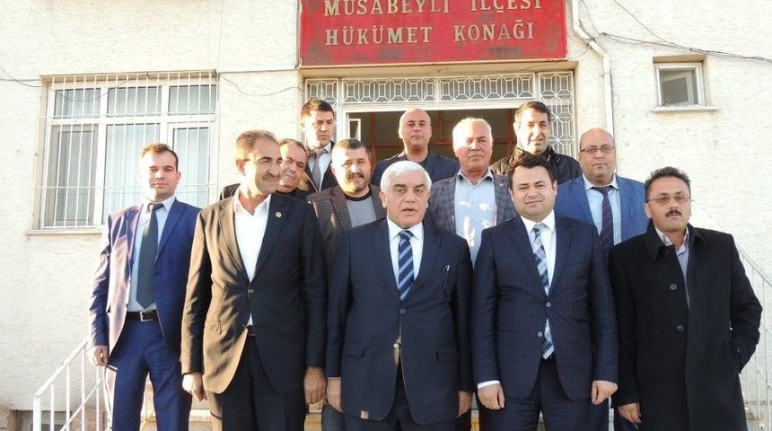 Milletvekili D&uuml;lger, Kaymakam Avcı&rsquo;yı Ziyaret Etti