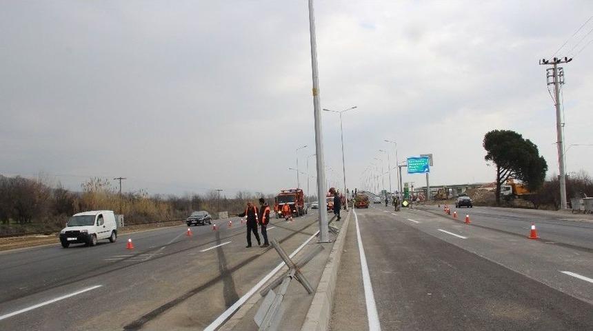 Otoban Denizli &Ccedil;evre Yolu Bağlantı K&ouml;pr&uuml;s&uuml; Tamamlandı