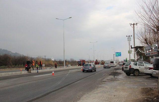 Otoban Denizli &Ccedil;evre Yolu Bağlantı K&ouml;pr&uuml;s&uuml; Tamamlandı 2