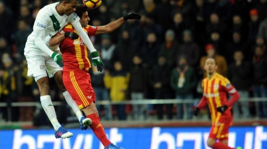 İkinci Yarının Lideri Kayserispor, Sonuncusu Bursaspor