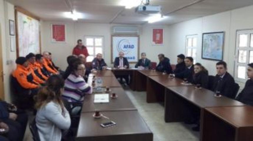 Afad Aylık Personel Toplantısı Yapıldı
