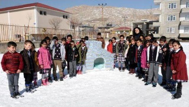 &Ouml;ğrenciler I&ccedil;tikleri Okul S&uuml;t&uuml; Kutularından K&ouml;pek Kul&uuml;besi Yaptı 2
