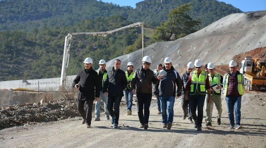 Coşkun, G&ouml;k&ccedil;eler Barajını İnceledi