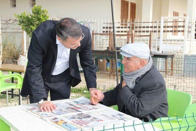 Başkan Turgut Halk G&uuml;nlerinde Esnaf Ziyaretlerini S&uuml;rd&uuml;r&uuml;yor 1