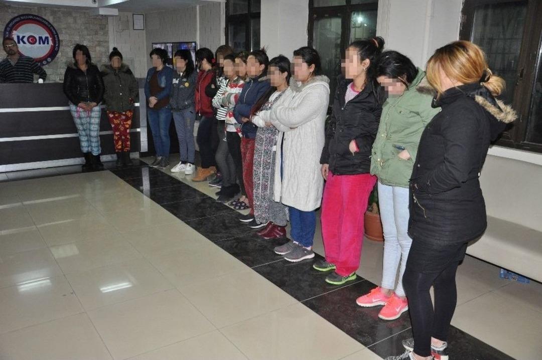 Hatay&rsquo;da Fuhuş Operasyonu:19 G&ouml;zaltı