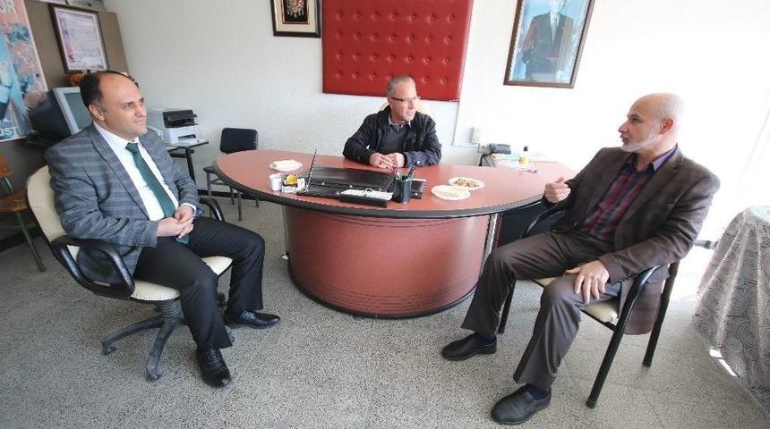 Başkan &Ouml;zaltun, Mhp İl&ccedil;e Teşkilatını Ziyaret Etti