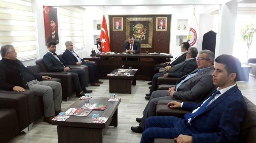 Beyşehir&rsquo;in Muhtarlarından Başkan Tutal&rsquo;a Ziyaret