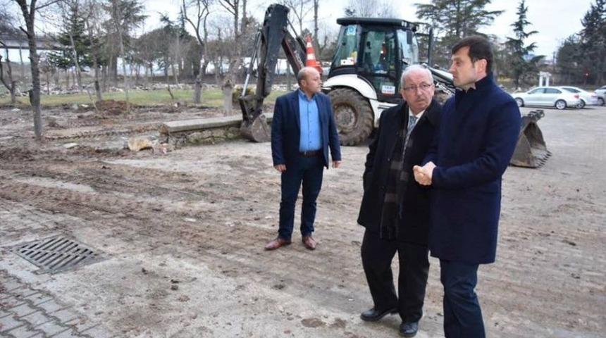 Başkan Albayrak &Ccedil;erkezk&ouml;y&rsquo;de İncelemelerde Bulundu