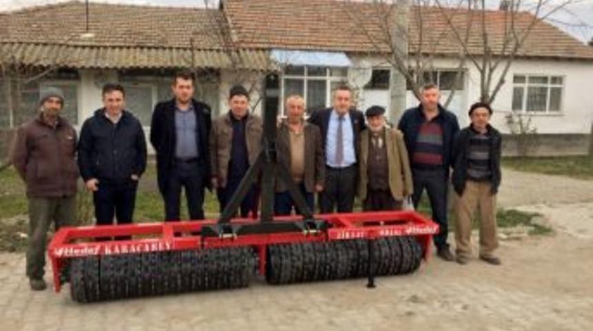 Karacabey Ziraat Odası&rsquo;ndan K&ouml;ylere Mısır Baskı Makinesi