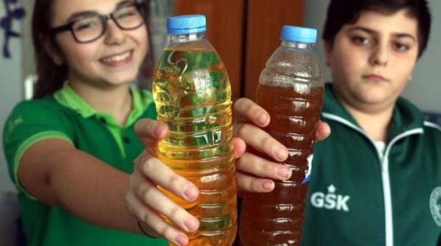 &Ouml;ğrenciler 1 Yılda 15 Ton Bitkisel Atık Yağ Topladı