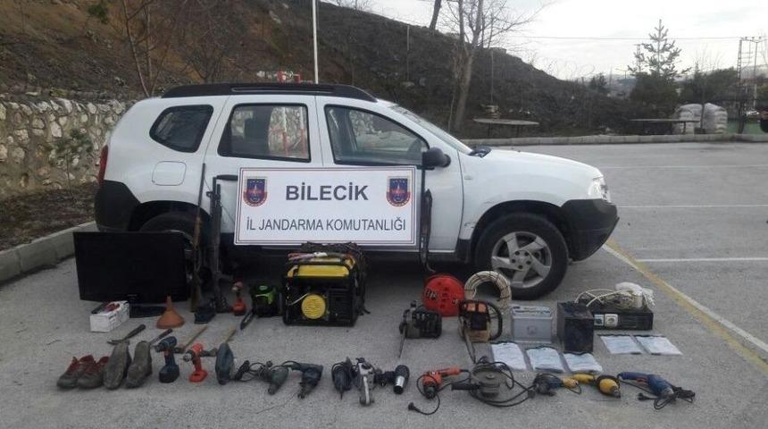 Hırsızlık Şebekesinin Aletleri Ele Ge&ccedil;irildi