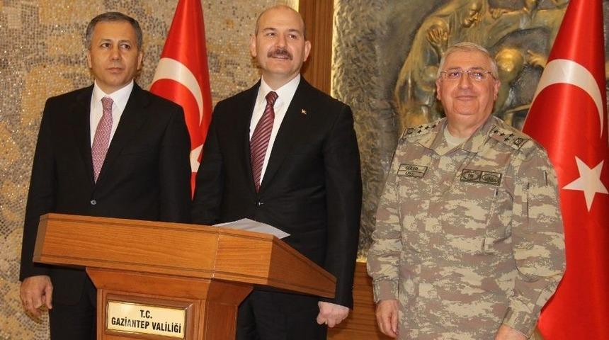 İ&ccedil;işleri Bakanı Soylu, Gaziantep Valiliğini Ziyaret Etti