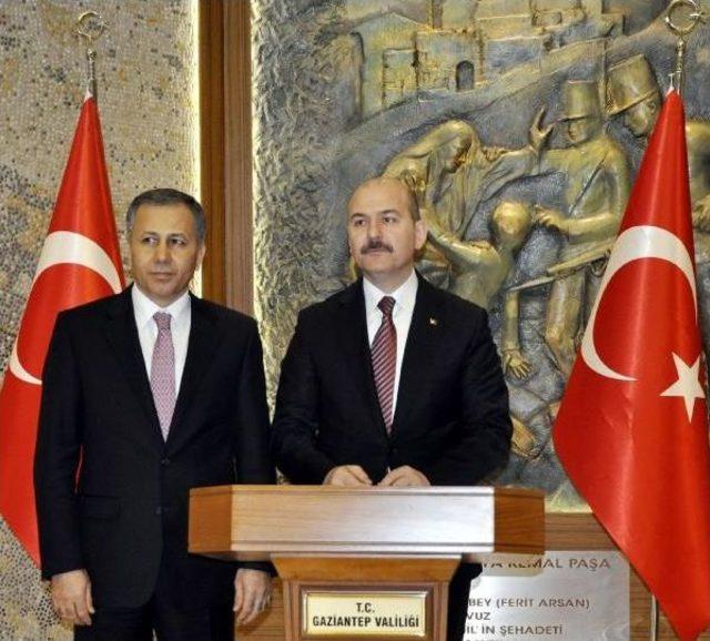 Gaziantep te, Bakan Soylu Başkanlığında G&uuml;venlik Toplantısı (2) 2