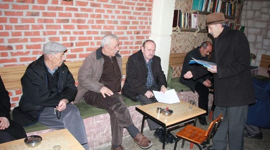 Emekli Vatandaştan Tek Kişilik &lsquo;evet&rsquo; Propagandası