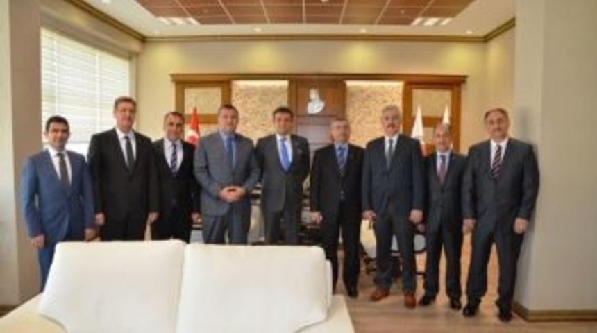 Kurum M&uuml;d&uuml;rlerinden Cumhuriyet Başsavcısı Ercan&rsquo;a Ziyaret