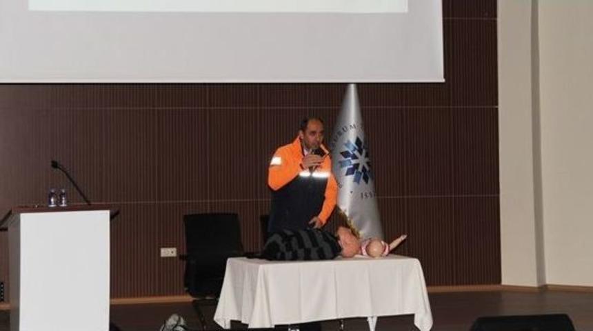 Et&uuml;&rsquo;de Temel Afet Bilinci Eğitimi Verildi