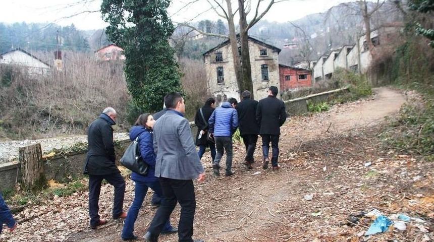 &Uuml;z&uuml;lmez Vadi Projesi İ&ccedil;in İncelemede Bulundular