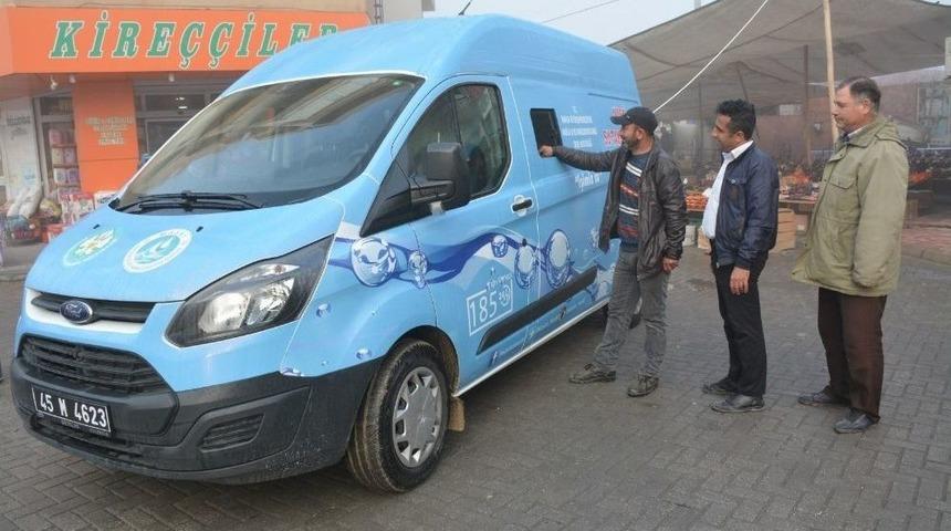 Mobil Tahsilat Aracı Saruhanlı&rsquo;da Hizmete Başladı