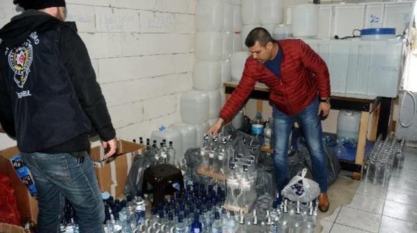 Bar Ve Eğlence Merkezlerine Sahte I&ccedil;ki Satacaklardı