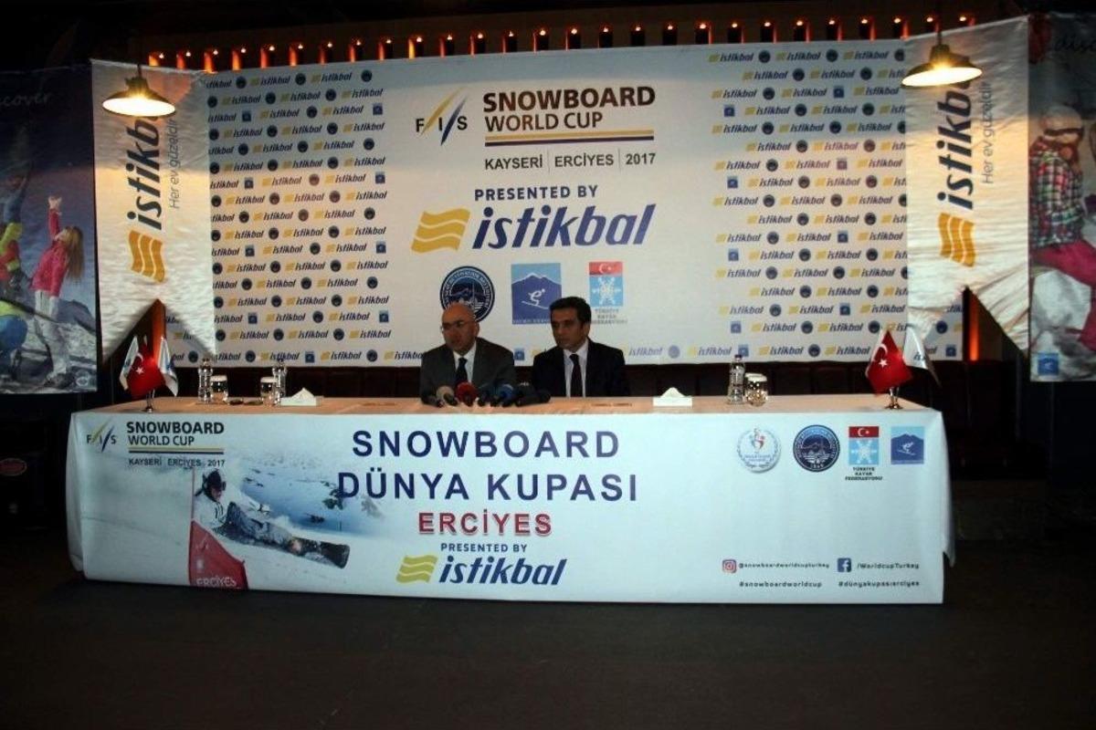 Erciyes A.ş. İle İstikbal D&uuml;nya Snowboard Kupası İ&ccedil;in Sponsorluk İmzaladı