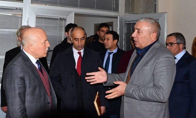 Başkan Sekmen&rsquo;den Başkan Kılı&ccedil;&rsquo;a Ziyaret 1