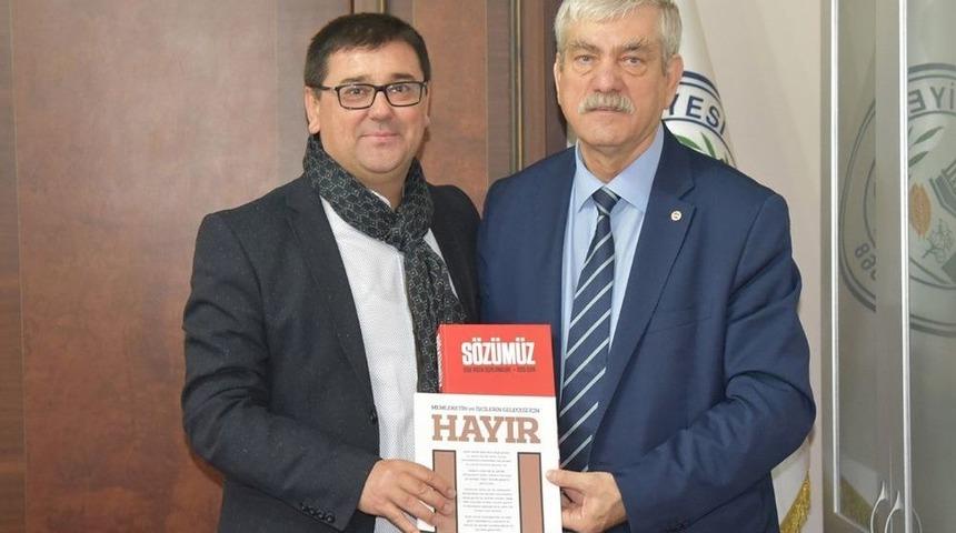 Disk Genel Başkanı Beko&rsquo;dan Başkan Tokat&rsquo;a Ziyaret