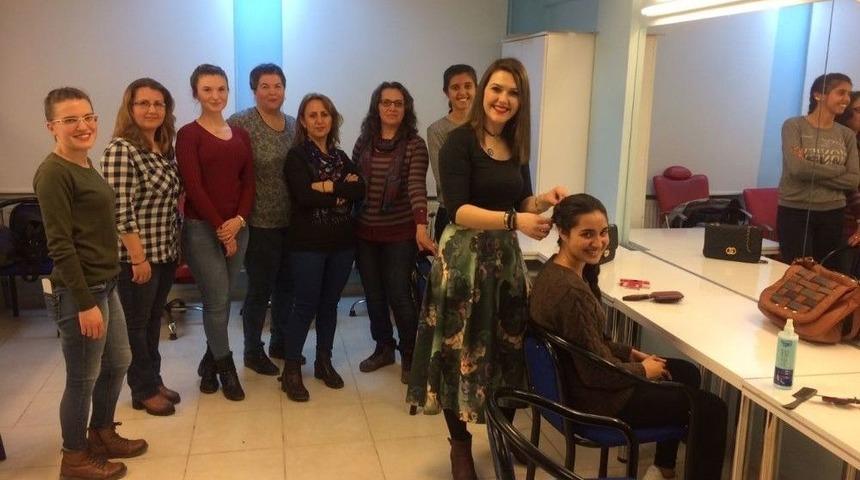 Bayanlara &ldquo;g&uuml;zellik Ve Sa&ccedil; Bakımı&rdquo; Kursu