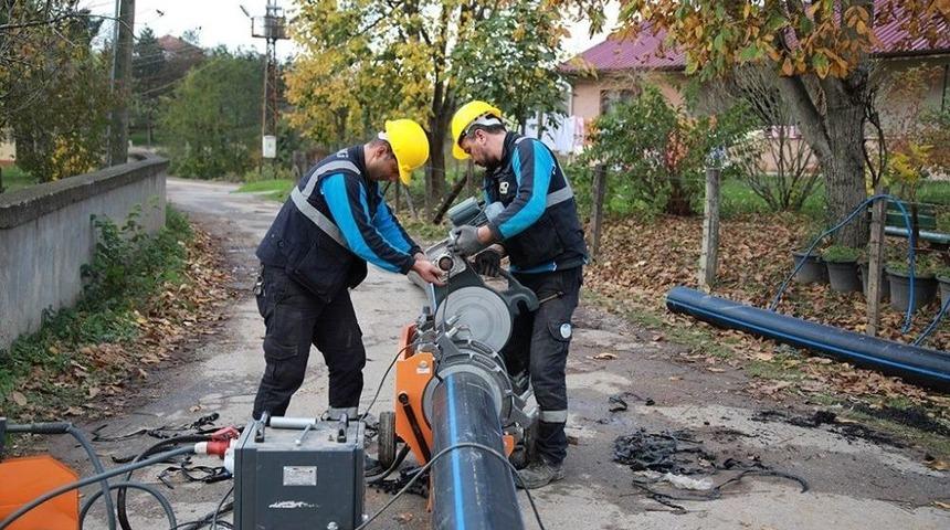 Saski&rsquo;den Karasu&rsquo;nun 19 Mahallesine Yeni İ&ccedil;mesuyu Hattı