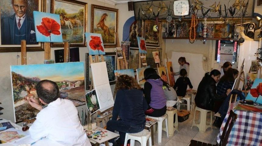 Vefat Eden Ressam &Ouml;zbaşak&ccedil;ı Anısına Sergi A&ccedil;ılacak