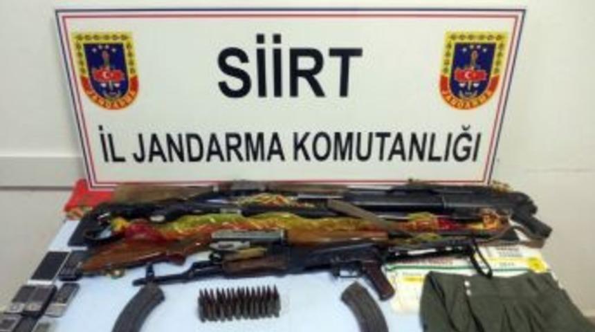 Siirt&rsquo;te Silah Ve M&uuml;himmat Ele Ge&ccedil;irildi