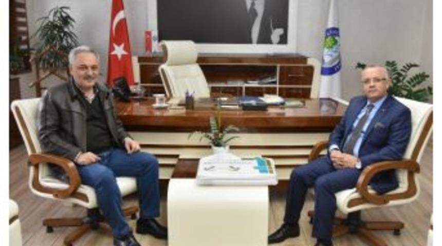 Başkan &Ouml;z&rsquo;den, Başkan Kayda&rsquo;ya Taziye Ziyareti