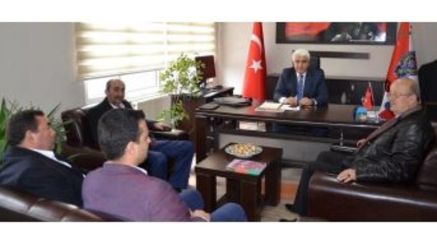 Sargın&rsquo;dan Yeni Emniyet M&uuml;d&uuml;r&uuml;ne Hayırlı Olsun Ziyareti