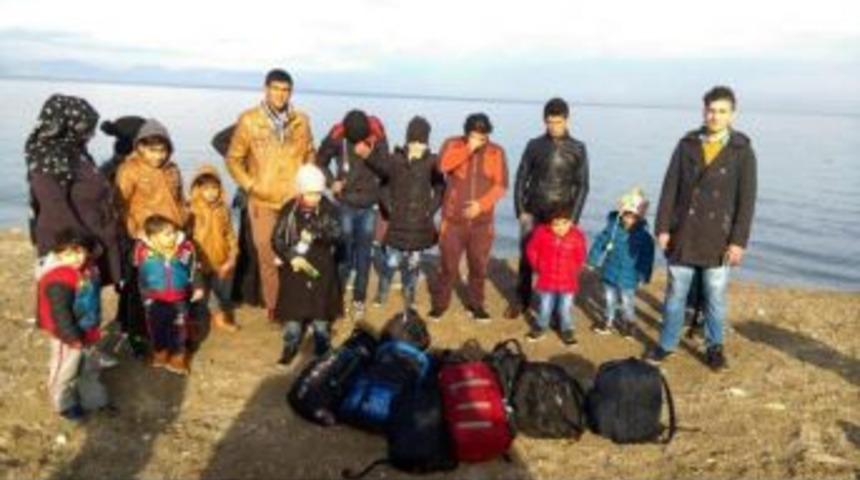 Denize A&ccedil;ılırken Yakalandılar