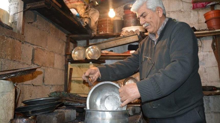 50 Yıllık Kalaycı Mesleğini Yaşatmaya Kararlı