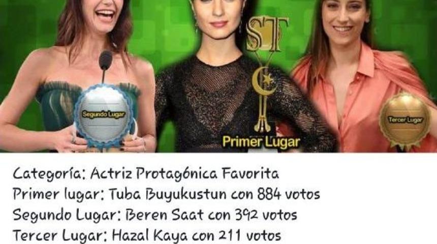 Tuba B&uuml;y&uuml;k&uuml;st&uuml;n, Şili'de En Iyi T&uuml;rk Kadın Oyuncu