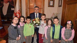 Çocukların Başkan Yağcı Sevgisi