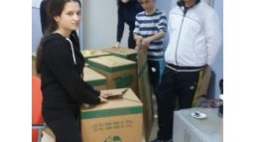 &Ouml;ğrencilerden Katı Atık Toplama Kampanyası