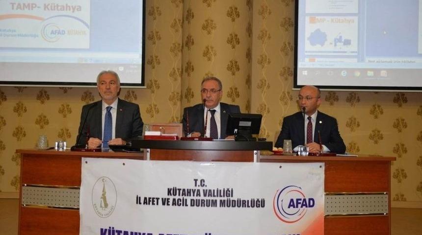 K&uuml;tahya&rsquo;da &rsquo;afet Ve Acil Durum Koordinasyon Kurulu&rsquo; Toplantısı