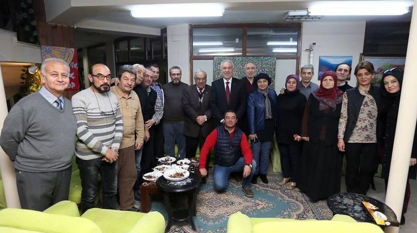 Başkan Sara&ccedil;oğlu: Sanat&ccedil;ılar, Şehrin K&uuml;lt&uuml;r&uuml;n&uuml; Yaşatan Bireylerdir