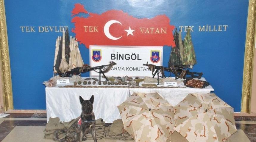 Bing&ouml;l&rsquo;de Pkk&rsquo;nın Silah Deposu &Ccedil;&ouml;kertildi