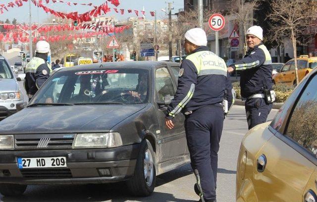 Gaziantep’te Trafik Uygulaması