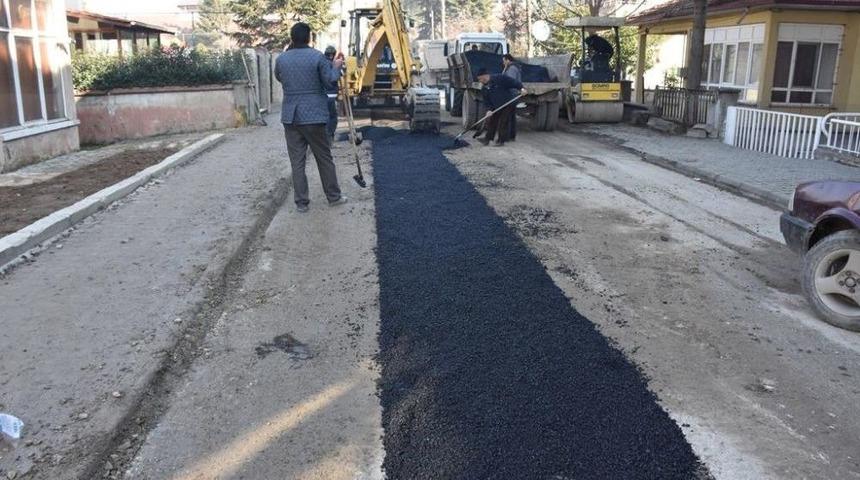 D&uuml;zce Belediyesi Sahaya İndi