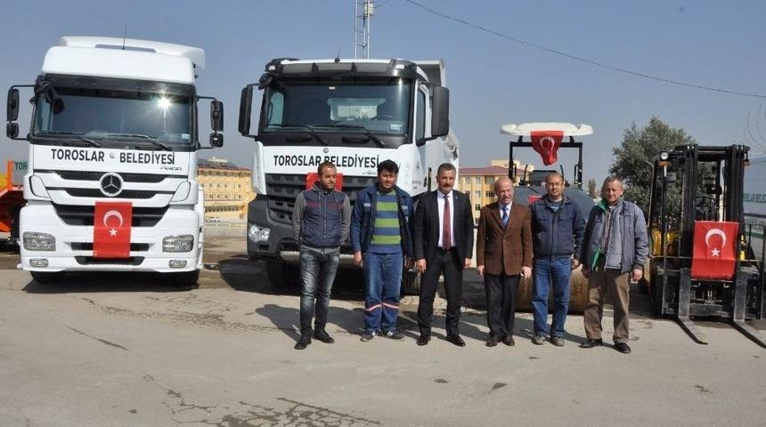 Toroslar Belediyesi Ara&ccedil; Filosunu G&uuml;&ccedil;lendirdi