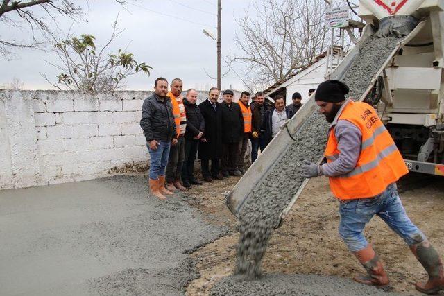 Başkan Şahin Çalışmaları Yerinde İnceledi