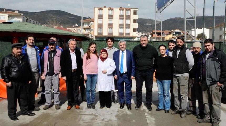 Başkan Baran, İş&ccedil;ilerle Aynı Sofrayı Paylaştı