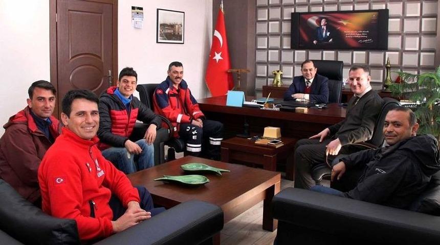 Eyof&rsquo;da G&ouml;rev Alan Umke Ekibi Sağlık M&uuml;d&uuml;r&uuml; Kılı&ccedil;&rsquo;ı Ziyaret Etti