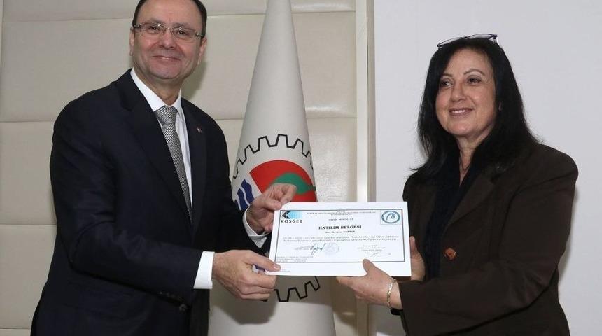 Mtso&rsquo;da 115 Girişimci Sertifika Aldı