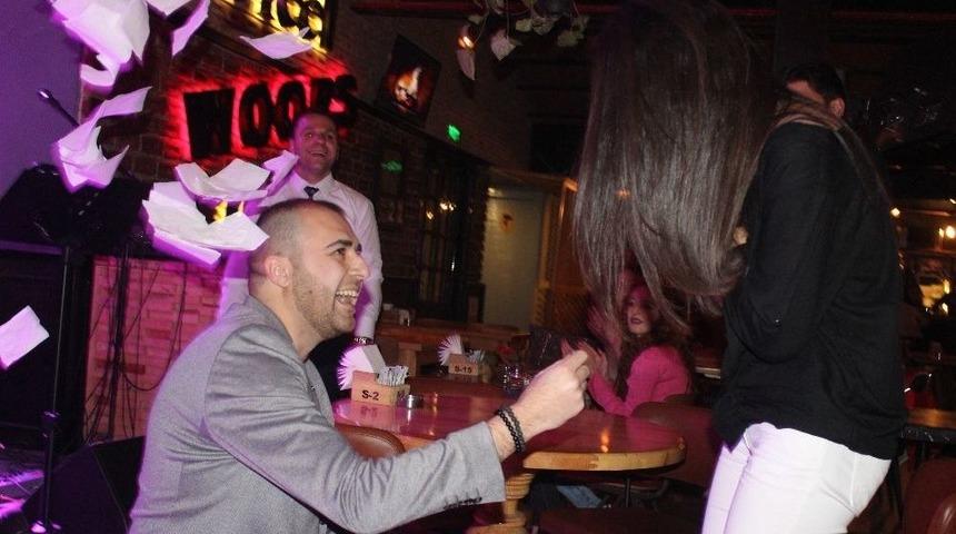 Denizli&rsquo;de S&uuml;rpriz Evlilik Teklifi