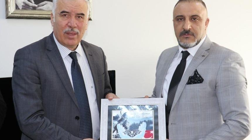 Sarıkamış Şehitleri Derneğinden B&uuml;y&uuml;kşehire Ziyaret